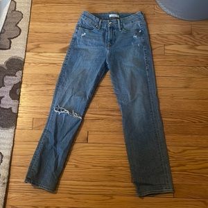 Good Americans Jeans, blue denim
